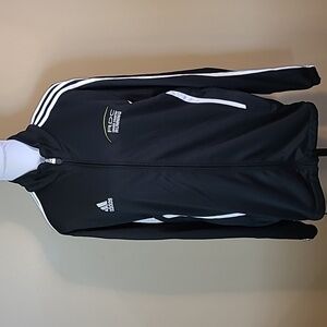 ADIDAS Full Zip Warm-up Jacket, Red Deer College Cross Country Running Team